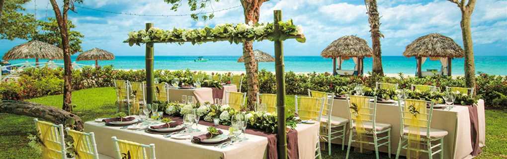 resort wedding beach