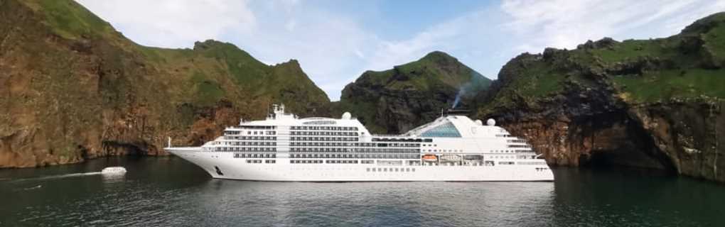 Luxury cruise ship overview comparing Seabourn, Silversea, and Regent Seven Seas