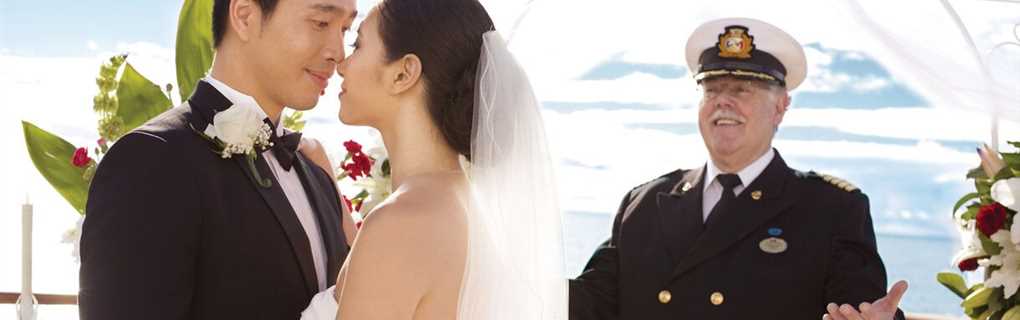 Exchange vows on a luxury Royal Caribbean ship