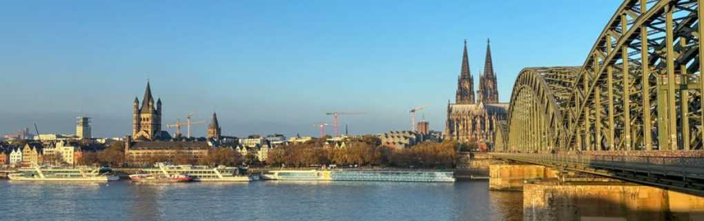 Guided bicycle tour excursion near the Rhine River path